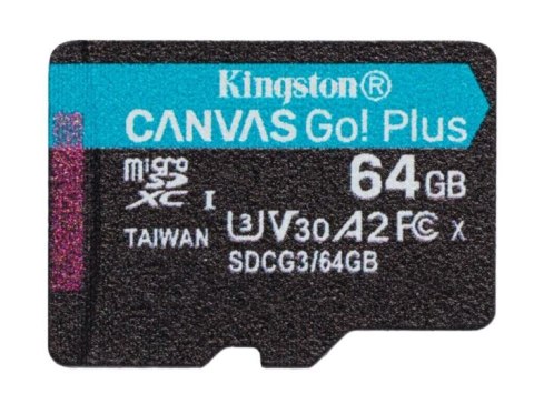 Karta pamięci microSD 64GB Canvas Go Plus 170/70MB/s Karta pamięci microSD 64GB Canvas Go Plus 170/70MB/s