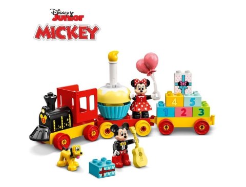 Klocki DUPLO Disney 10941 Urodzinowy pociąg myszek Klocki DUPLO Disney 10941 Urodzinowy pociąg myszek