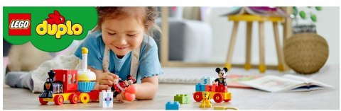 Klocki DUPLO Disney 10941 Urodzinowy pociąg myszek Klocki DUPLO Disney 10941 Urodzinowy pociąg myszek