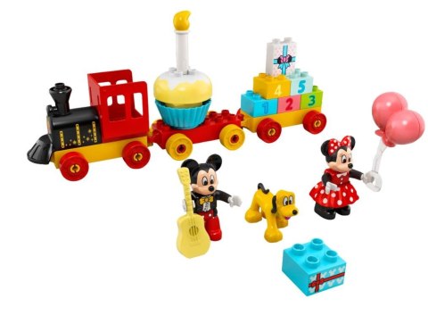Klocki DUPLO Disney 10941 Urodzinowy pociąg myszek Klocki DUPLO Disney 10941 Urodzinowy pociąg myszek
