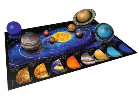 Puzzle 522 elementy 3D Układ Planetarny Puzzle 522 elementy 3D Układ Planetarny