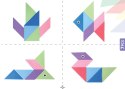 Klocki Magnetyczny Tangram - Magic Tangram 60 el. X-Bida