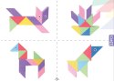 Klocki Magnetyczny Tangram - Magic Tangram 60 el. X-Bida