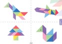 Klocki Magnetyczny Tangram - Magic Tangram 60 el. X-Bida