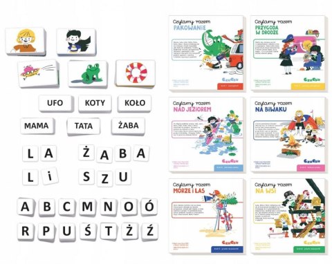 Czytamy razem - Zestaw do nauki czytania Czytamy razem - Zestaw do nauki czytania