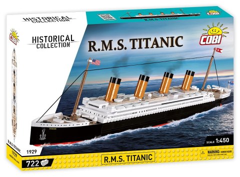 Klocki 722 elementy RMS Titanic 1:450 Klocki 722 elementy RMS Titanic 1:450
