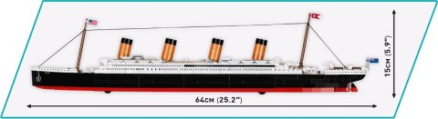 Klocki 722 elementy RMS Titanic 1:450 Klocki 722 elementy RMS Titanic 1:450