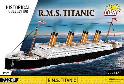 Klocki 722 elementy RMS Titanic 1:450 Klocki 722 elementy RMS Titanic 1:450