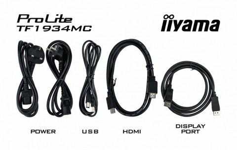 Monitor 19 TF1934MC-B7X IPS, poj. 10pkt. HDMI, DP, 5:4, IP65 Monitor 19 TF1934MC-B7X IPS, poj. 10pkt. HDMI, DP, 5:4, IP65