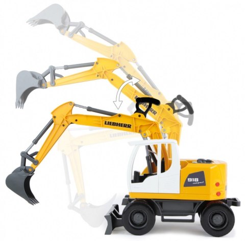 Pojazd Koparka Liebherr 48 cm Luzem w kartonie Pojazd Koparka Liebherr 48 cm Luzem w kartonie