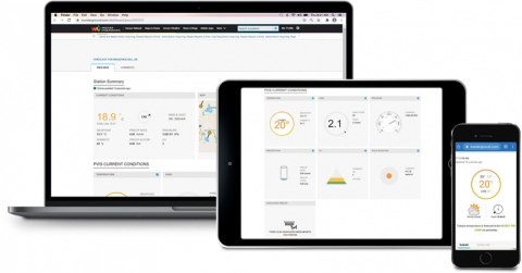 Profesjonalna stacja METEO WiFi SWS 12500 wys. LCD 21,4cm Kolor Profesjonalna stacja METEO WiFi SWS 12500 wys. LCD 21,4cm Kolor