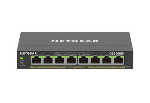 Przełącznik GS308EP 8xGE PoE+ Przełącznik GS308EP 8xGE PoE+