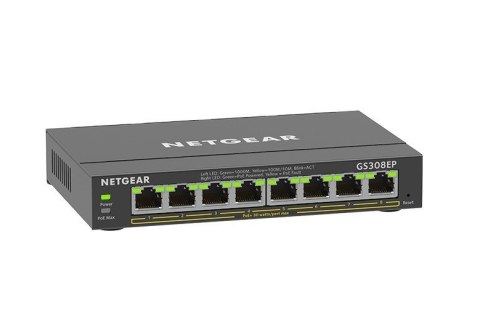 Przełącznik GS308EP 8xGE PoE+ Przełącznik GS308EP 8xGE PoE+