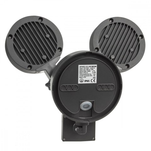 Ścienna lampa LED z czujnikiem PIR MCE368 Ścienna lampa LED z czujnikiem PIR MCE368