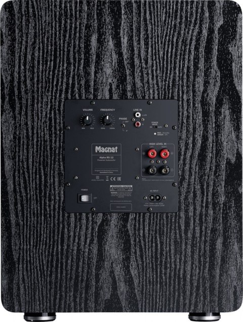 Subwoofer Alpha RS 12 czarny Subwoofer Alpha RS 12 czarny