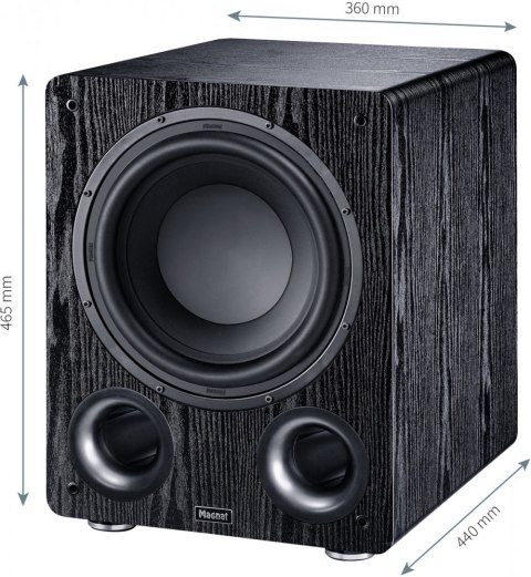 Subwoofer Alpha RS 12 czarny Subwoofer Alpha RS 12 czarny