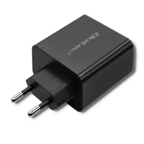 Ładowarka sieciowa | 45W | 5-20V | 2.25-3A | USB typ C PD | USB | Czarna Ładowarka sieciowa | 45W | 5-20V | 2.25-3A | USB typ C PD | USB | Czarna