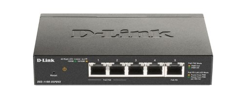 Przełącznik Smart DGS-1100-05PDV2 5xGE (2xPoE) Przełącznik Smart DGS-1100-05PDV2 5xGE (2xPoE)