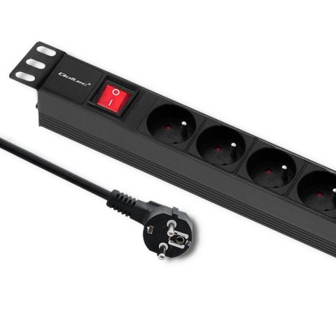 Listwa zasilająca do szafy RACK 1U | 16A | PDU | 6xFRENCH | 2m Listwa zasilająca do szafy RACK 1U | 16A | PDU | 6xFRENCH | 2m