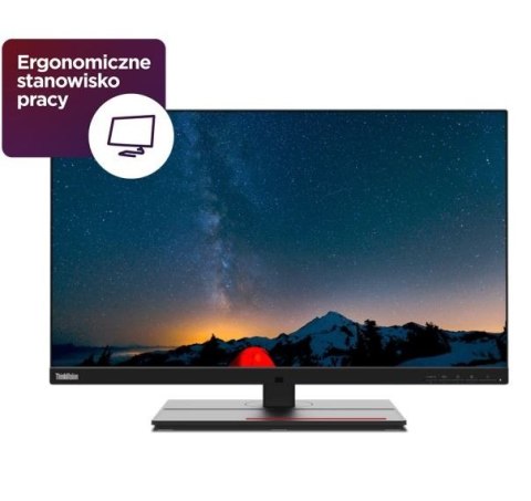 Monitor 27.0 ThinkVision P27u-20 WLED LCD 62CBRAT6EU Monitor 27.0 ThinkVision P27u-20 WLED LCD 62CBRAT6EU