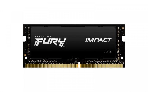 Pamięć DDR4 FURY Impact SODIMM 8GB(1*8GB)/3200 CL20 Pamięć DDR4 FURY Impact SODIMM 8GB(1*8GB)/3200 CL20