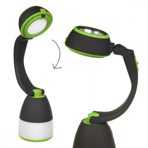 Lampa LED 3w1 latarka kempingowa biurkowa funkcja powerbanku MCE298 Lampa LED 3w1 latarka kempingowa biurkowa funkcja powerbanku MCE298
