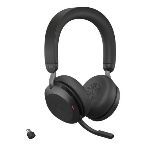 Słuchawki Evolve2 75 Link380c UC Stereo Czarne Słuchawki Evolve2 75 Link380c UC Stereo Czarne