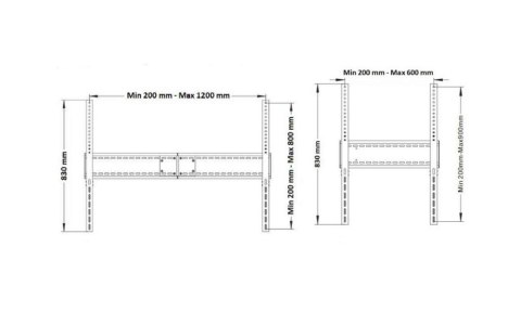 Uchwyt ścienny LFD-W1500 Uchwyt ścienny LFD-W1500