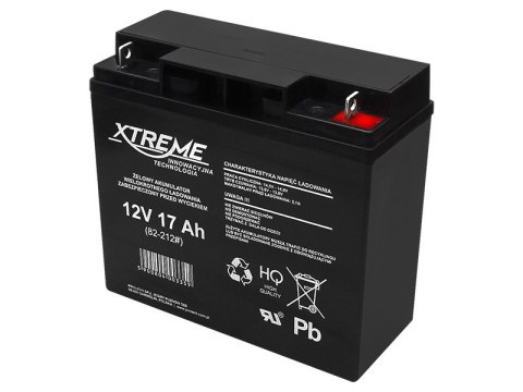 Akumulator żelowy 12V 17Ah XTREME Akumulator żelowy 12V 17Ah XTREME