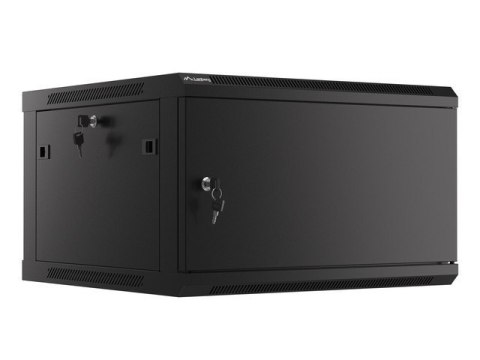 Szafa wisząca 19 6U 600x600 cz WF01-6606-00B Szafa wisząca 19 6U 600x600 cz WF01-6606-00B