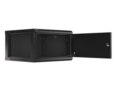 Szafa wisząca 19 6U 600x600 cz WF01-6606-00B Szafa wisząca 19 6U 600x600 cz WF01-6606-00B