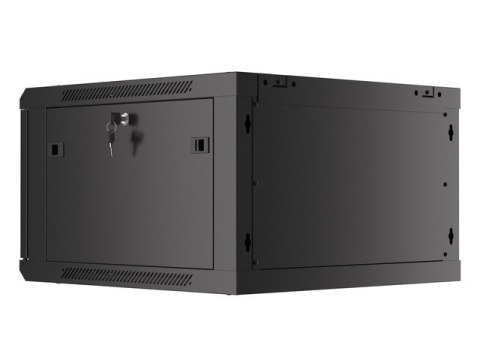 Szafa wisząca 19 6U 600x600 cz WF01-6606-00B Szafa wisząca 19 6U 600x600 cz WF01-6606-00B