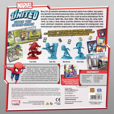 Gra Marvel United: Enter the Spider-Verse (polska edycja) Gra Marvel United: Enter the Spider-Verse (polska edycja)