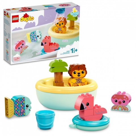 Klocki DUPLO 10966 Zabawa w kąpieli: pływająca wyspa ze zwierzątkami Klocki DUPLO 10966 Zabawa w kąpieli: pływająca wyspa ze zwierzątkami