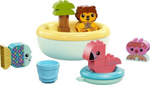 Klocki DUPLO 10966 Zabawa w kąpieli: pływająca wyspa ze zwierzątkami Klocki DUPLO 10966 Zabawa w kąpieli: pływająca wyspa ze zwierzątkami