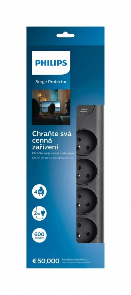 Listwa antyprzepięciowa SPN7080BA/60 Listwa antyprzepięciowa SPN7080BA/60