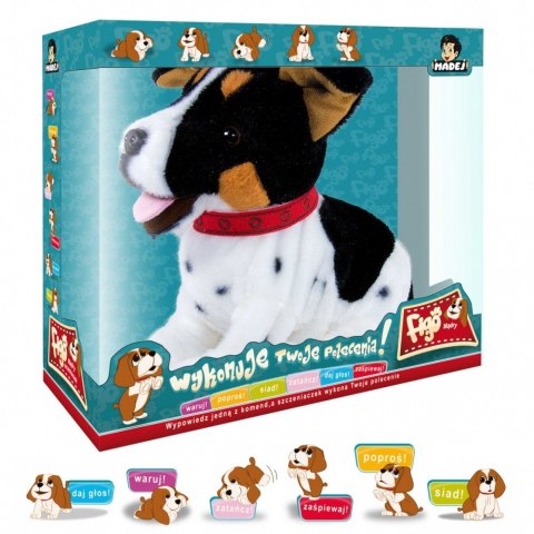 Maskotka interaktywna Figo Pies reagujący na komendy Jack Russel Terrier Maskotka interaktywna Figo Pies reagujący na komendy Jack Russel Terrier