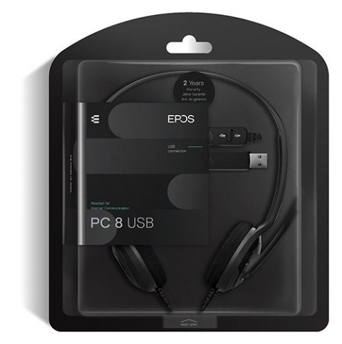 PC 8 USB - Słuchawka stereo USB do komputera z pilotem PC 8 USB - Słuchawka stereo USB do komputera z pilotem