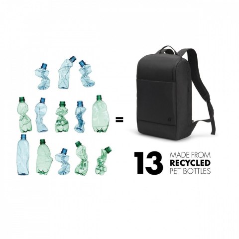 Plecak do notebooka 13-15.6 cali Eco Motion, czarny Plecak do notebooka 13-15.6 cali Eco Motion, czarny