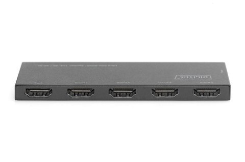 Rozdzielacz (Splitter) Ultra Slim HDMI 1x4 4K 60Hz 3D HDR HDCP 2.2 18 Gbps Micro USB Rozdzielacz (Splitter) Ultra Slim HDMI 1x4 4K 60Hz 3D HDR HDCP 2.2 18 Gbps Micro USB