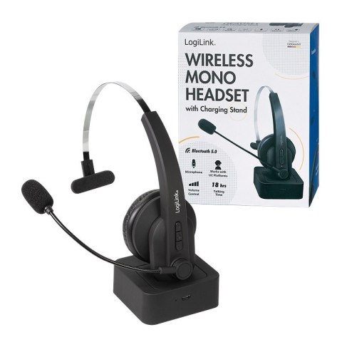 Słuchawka Bluetooth z mikrofonem, stacja ładowania Słuchawka Bluetooth z mikrofonem, stacja ładowania