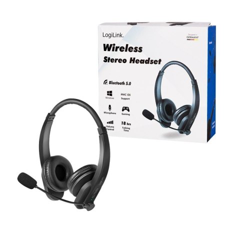 Słuchawki stereo Bluetooth z mikrofonem Słuchawki stereo Bluetooth z mikrofonem