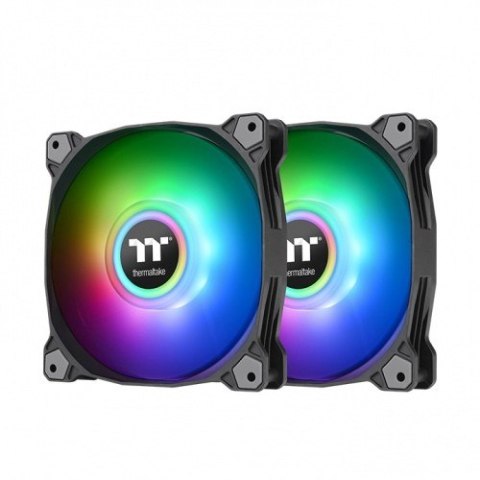 Wentylator - Pure Duo 12 ARGB Sync Radiator Fan 2 Pak czarny Wentylator - Pure Duo 12 ARGB Sync Radiator Fan 2 Pak czarny