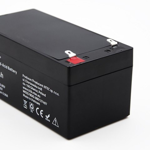 Akumulator AGM | 12V | 3.3Ah | max. 49.5A Akumulator AGM | 12V | 3.3Ah | max. 49.5A