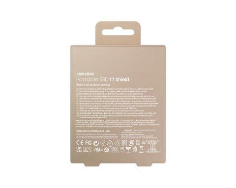 Dysk SSD T7 Shield 1TB USB 3.2, beżowy Dysk SSD T7 Shield 1TB USB 3.2, beżowy