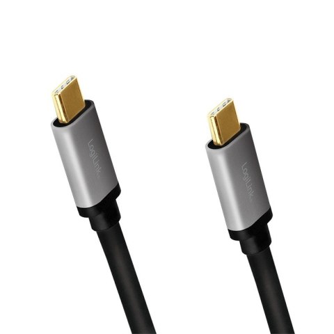 Kabel USB-C M/M, PD, aluminiowy 1.5m Kabel USB-C M/M, PD, aluminiowy 1.5m