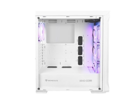 Obudowa Irid 505 V2 ARGB z oknem, USB 3.0 Biała Obudowa Irid 505 V2 ARGB z oknem, USB 3.0 Biała