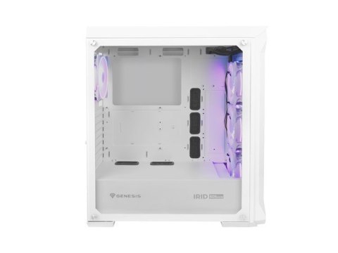 Obudowa Irid 505 V2 ARGB z oknem, USB 3.0 Biała Obudowa Irid 505 V2 ARGB z oknem, USB 3.0 Biała