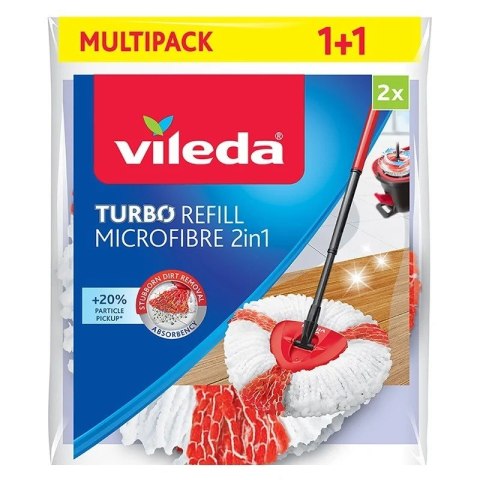 Wkład do mopa obrotowego TURBO 2w1 2 sztuki 166142 Wkład do mopa obrotowego TURBO 2w1 2 sztuki 166142