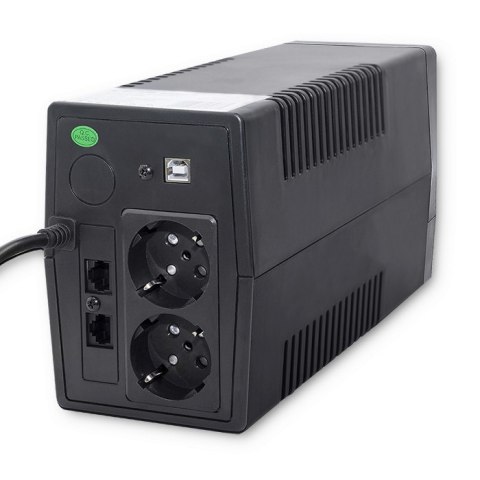 Zasilacz awaryjny UPS | Monolith | 850VA | 480W | LCD | USB | RJ45 Zasilacz awaryjny UPS | Monolith | 850VA | 480W | LCD | USB | RJ45